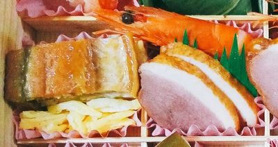 ゐざさ取り寄せ 穴子蒲焼煮海老合鴨スモーク.jpg